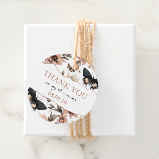 Soft Floral Butterflies フェイバータグ (インサイチュ)