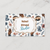 Soft Floral Lash Artist Beauty Studio 名刺 (正面)