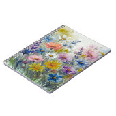 Soft Floral Pattern Collection ノートブック (左側)