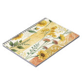 Soft Floral Pattern Collection ノートブック (左側)