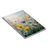 Soft Floral Pattern Collection ノートブック (右側)