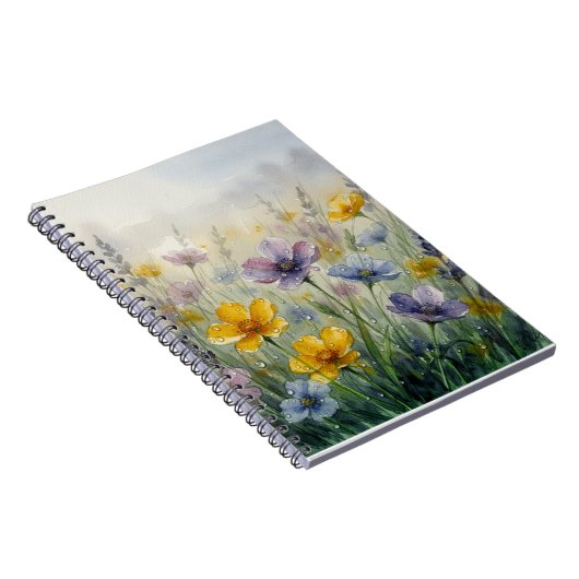 Soft Floral Pattern Collection ノートブック (右側)