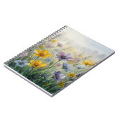 Soft Floral Pattern Collection ノートブック (左側)