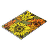 Soft Floral Pattern Collection ノートブック (左側)