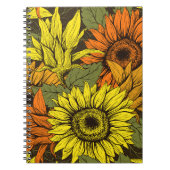 Soft Floral Pattern Collection ノートブック (正面)