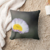 Soft Floral Photography Throw Pillow – Minimal  クッション (ブランケット)