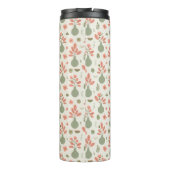 Soft Floral Vase Pattern — Blush Pink Accent タンブラー (裏面)