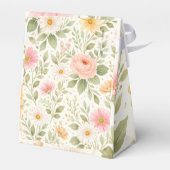 Soft Floral Watercolor Pattern   フェイバーボックス (裏面サイド)