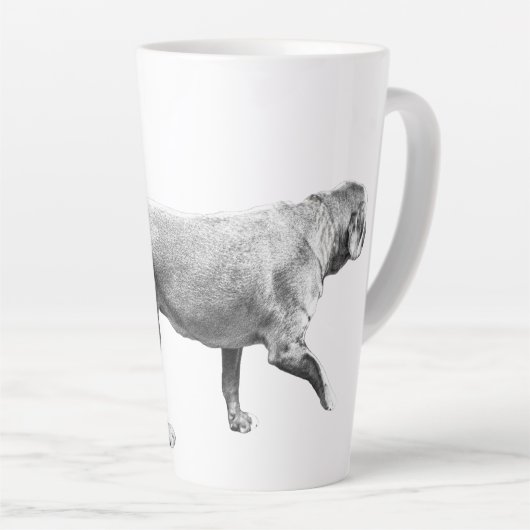 soft frost stride カフェラテマグ (右アングル)