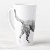 soft frost stride カフェラテマグ (左アングル)