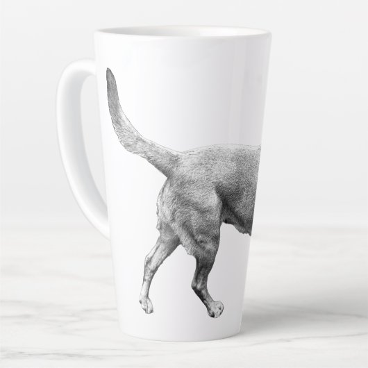 soft frost stride カフェラテマグ (左アングル)