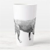 soft frost stride カフェラテマグ (正面)