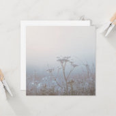 Soft Frosty Morning Nature カード (正面/裏面インサイチュ)