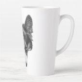 soft gaze corgi calm カフェラテマグ (右)