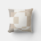 Soft Geometric Blocks – Simple and Sleek クッション (正面)
