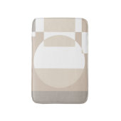 Soft Geometric Blocks – Simple and Sleek バスマット (正面縦)