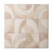 Soft Geometric Seamless Ceramic Tile タイル (正面)