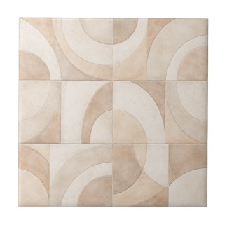 Soft Geometric Seamless Ceramic Tile タイル