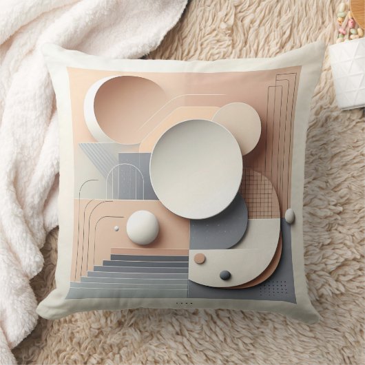 Soft Geometry Dimensions クッション (ブランケット)