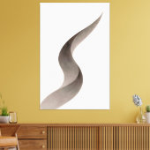 Soft Geometry of Stillness キャンバスプリント (インサイチュ (リビング))