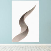 Soft Geometry of Stillness キャンバスプリント (インサイチュ (ウッドフロア))