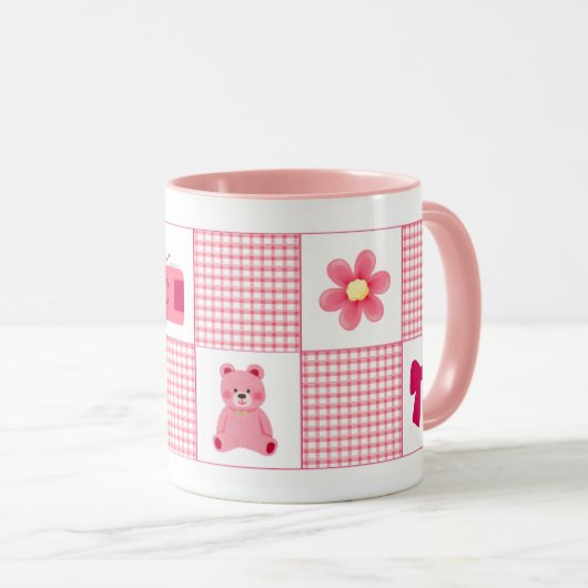 Soft Girl Aesthetic Coquette Mug マグカップ (正面右)