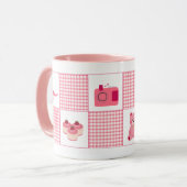 Soft Girl Aesthetic Coquette Mug マグカップ (正面左)