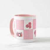 Soft Girl Aesthetic Coquette Mug マグカップ (正面左)