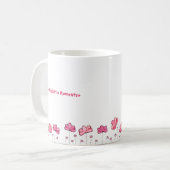 Soft Girl Coquette Mug 𝜗𝜚𐙚 コーヒーマグカップ (正面左)