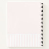 Soft Girl Pink Bow  ノートブック (裏面)