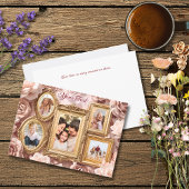 Soft Gold Baroque Floral Memory Frames Gallery シーズンカード