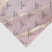 Soft Gold Peach Marble 薄葉紙 (詳細)