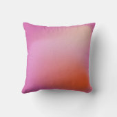Soft Gradient Grain Throw Pillow – Calm Minimalist クッション (裏面)