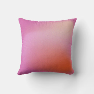 Soft Gradient Grain Throw Pillow – Calm Minimalist クッション