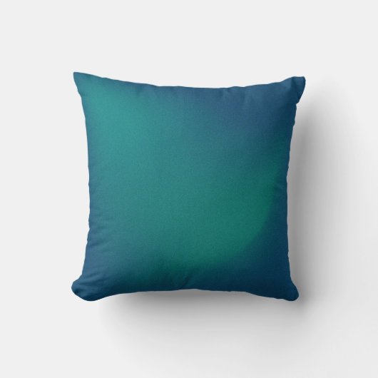 Soft Gradient Grain Throw Pillow – Calm Minimalist クッション (正面)