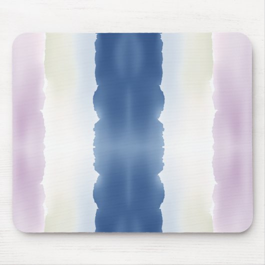 Soft Gradient Torn‑Edge  マウスパッド (正面)