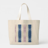 Soft Gradient Torn‑Edge  ラージトートバッグ (裏面)