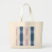 Soft Gradient Torn‑Edge  ラージトートバッグ (正面)