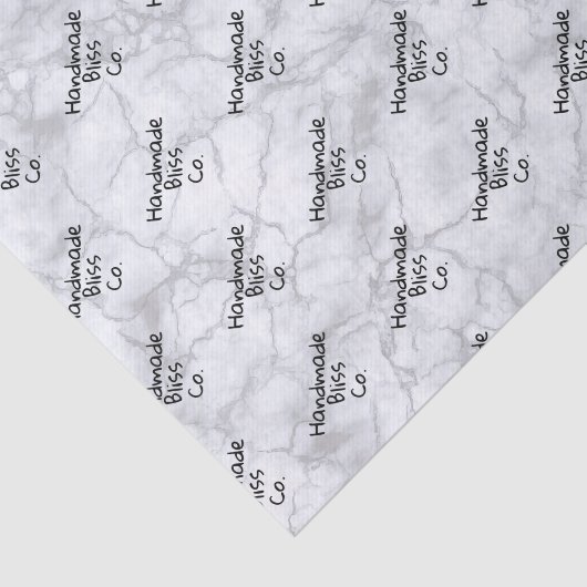 Soft Grey Gray Marble 薄葉紙 (詳細)