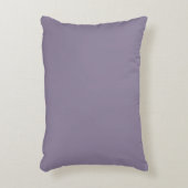 Soft Grey Purple,Solid Modern,Throw Pillow アクセントクッション (正面(垂直))