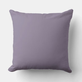 Soft Grey Purple,Solid Modern,Throw Pillow クッション