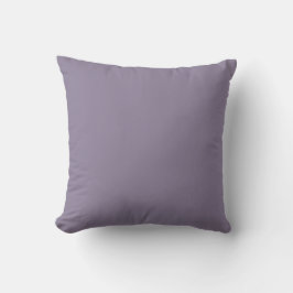 Soft Grey Purple,Solid Modern,Throw Pillow クッション