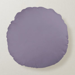 Soft Grey Purple,Solid Modern,Throw Pillow ラウンドクッション