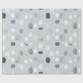 Soft Grey Sage Balance Abstract Pattern ラッピングペーパー (フラット)