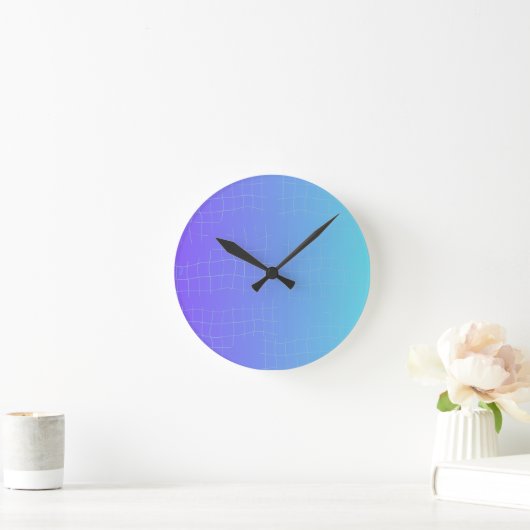 Soft Harmony Abstract Wall Clock ラウンド壁時計 (ホーム)