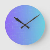 Soft Harmony Abstract Wall Clock ラウンド壁時計 (正面)