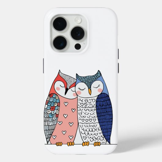 Soft Harmony Owls Case-Mate iPhoneケース (裏面)