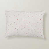 Soft Heart Pattern Accent Pillow アクセントクッション (裏面)