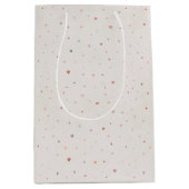 Soft Heart Pattern Gift Bag ミディアムペーパーバッグ (正面)