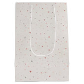 Soft Heart Pattern Gift Bag ミディアムペーパーバッグ (裏面)